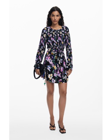 VESTIDO FLOR DESIGUAL