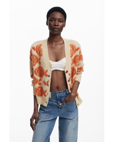 CHAQUETA CÁRDIGAN CARTER DESIGUAL