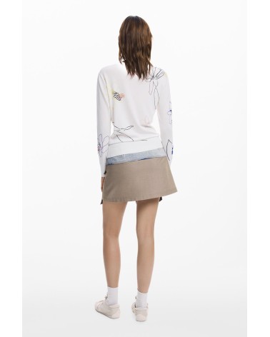 JERSEY DE PUNTO FINO ARTY DESIGUAL