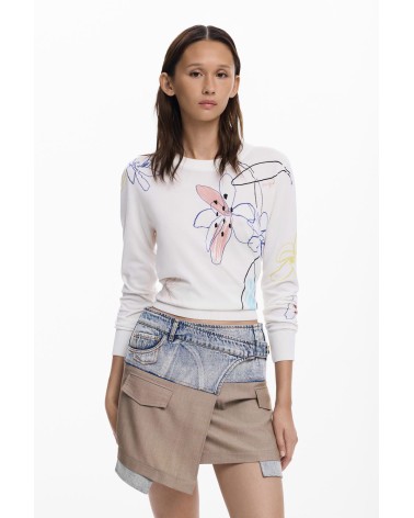 JERSEY DE PUNTO FINO ARTY DESIGUAL