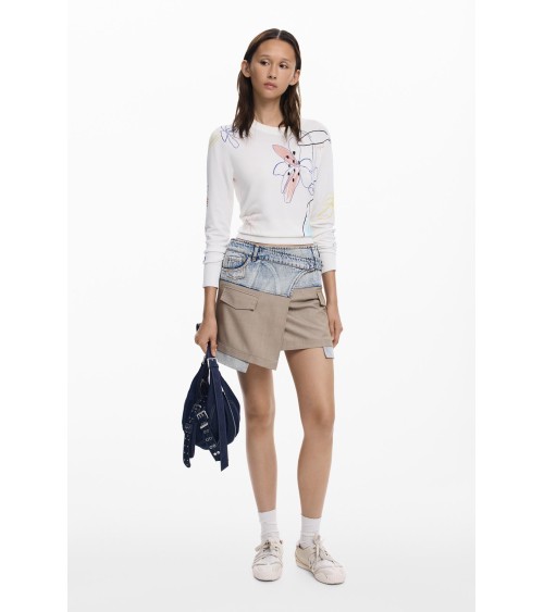 JERSEY DE PUNTO FINO ARTY DESIGUAL