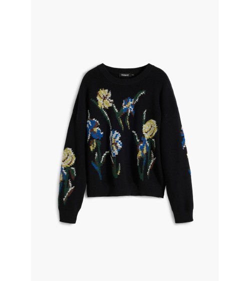 JERSEY COOPER CON BORDADOS DESIGUAL
