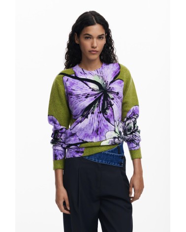 JERSEY ORQUIDEA MR. CHRISTIAN LACROIX DESIGUAL
