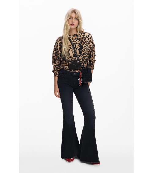 JERSEY MINIE ANIMAL PRINT DESIGUAL