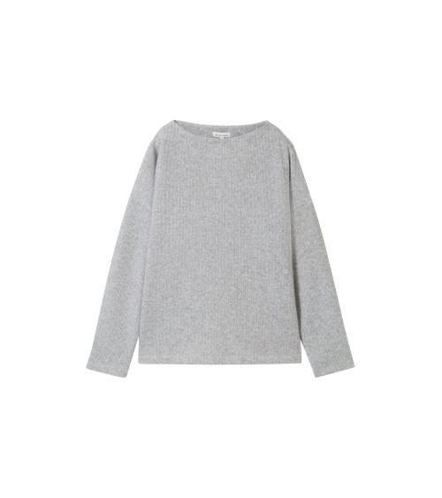 CAMISETA MUY SUAVE CON BOTONES LATERALES TOM TAILOR