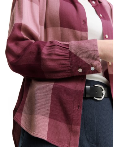CAMISA DE CUADROS TEJIDO SUAVE TOM TAILOR
