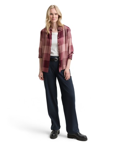 CAMISA DE CUADROS TEJIDO SUAVE TOM TAILOR