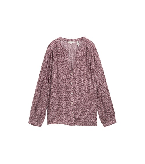BLUSA MICROESTAMPADO TOM TAILOR