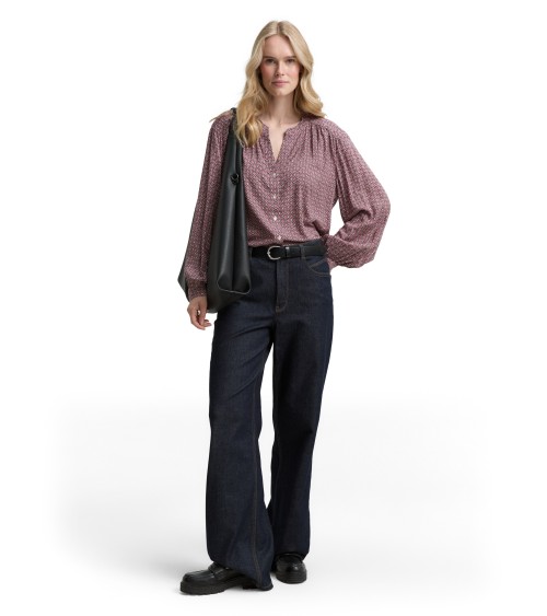 BLUSA MICROESTAMPADO TOM TAILOR