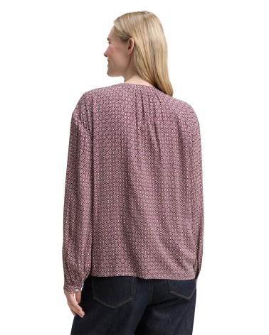 BLUSA MICROESTAMPADO TOM TAILOR