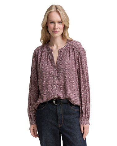 BLUSA MICROESTAMPADO TOM TAILOR