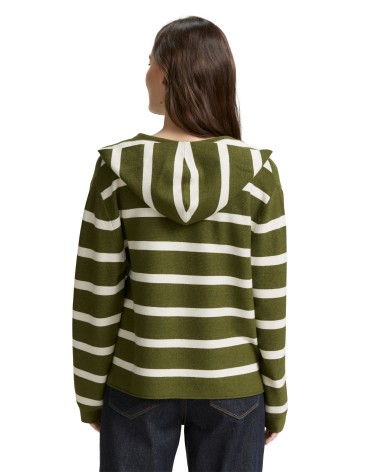 JERSEY DE PUNTO CON CAPUCHA TOM TAILOR