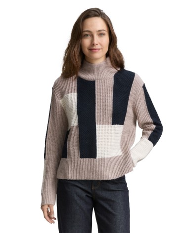 JERSEY CUELLO CHIMIENEA TOM TAILOR