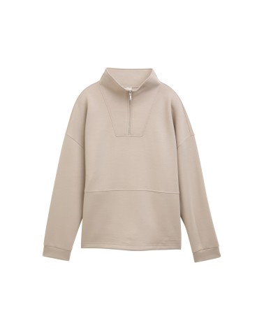 SUDADERA SEMI CREMALLERA SCUBA TOM TAILOR