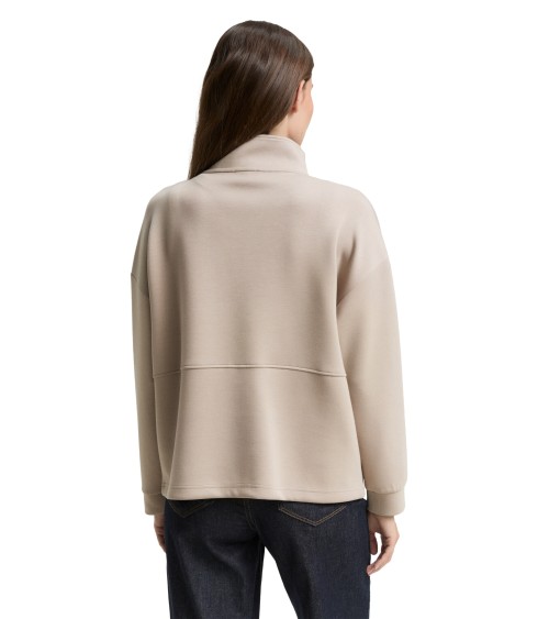 SUDADERA SEMI CREMALLERA SCUBA TOM TAILOR