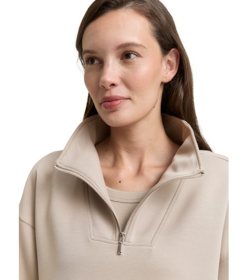 SUDADERA SEMI CREMALLERA SCUBA TOM TAILOR