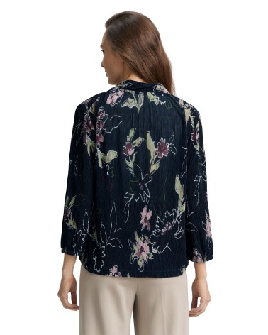 BLUSA TEJIDO PLISADO TOM TAILOR