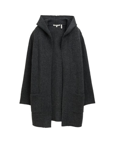 CHAQUETA DE PUNTO CON CAPUCHA TOM TAILOR
