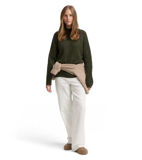 JERSEY CUELLO CHIMENEA ACANALADO TOM TAILOR JERSEY CUELLO CHIMENEA ACANALADO TOM TAILOR