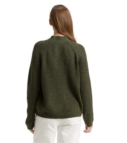 JERSEY CUELLO CHIMENEA ACANALADO TOM TAILOR JERSEY CUELLO CHIMENEA ACANALADO TOM TAILOR