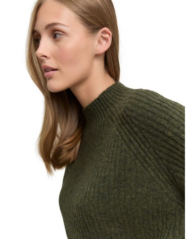 JERSEY CUELLO CHIMENEA ACANALADO TOM TAILOR