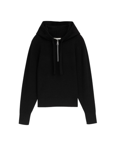 JERSEY CON CAPUCHA Y SEMICREMALLERA TOM TAILOR