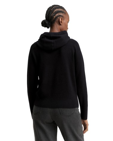 JERSEY CON CAPUCHA Y SEMICREMALLERA TOM TAILOR