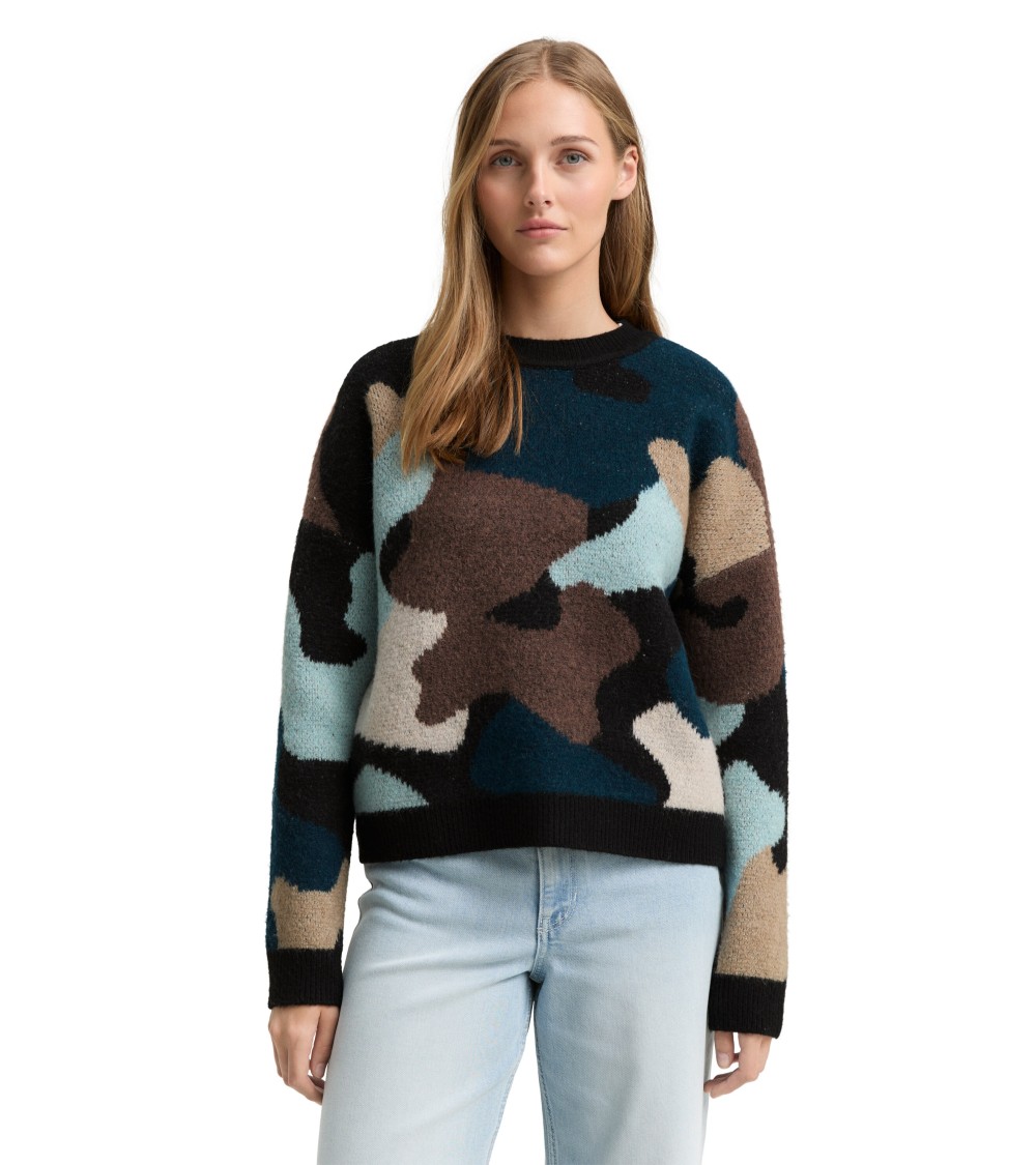 JERSEY EFECTO CAMUFLAJE TOM TAILOR JERSEY EFECTO CAMUFLAJE TOM TAILOR