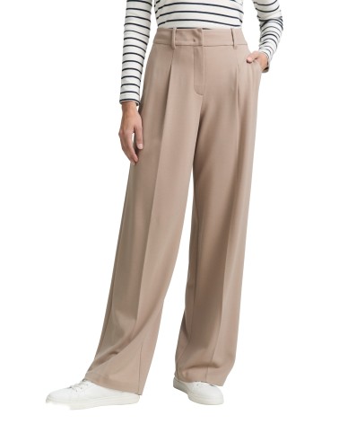 PANTALÓN ANCHO CON PINZAS TOM TAILOR