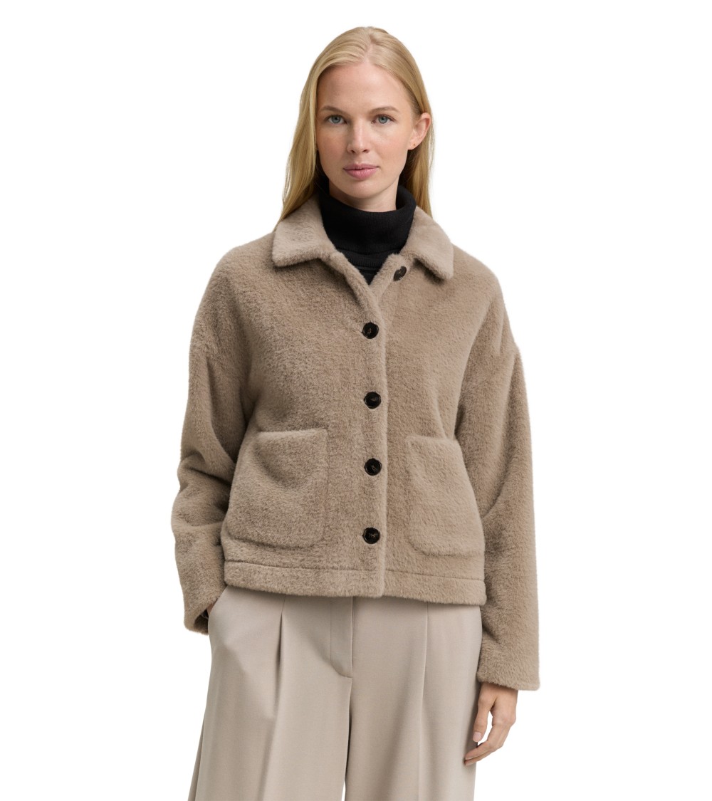 CHAQUETA DE PELUCHE TOM TAILOR CHAQUETA DE PELUCHE TOM TAILOR