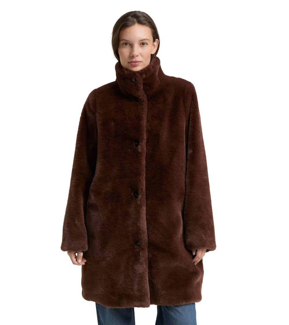 CHAQUETÓN DE PELUCHE TOM TAILOR