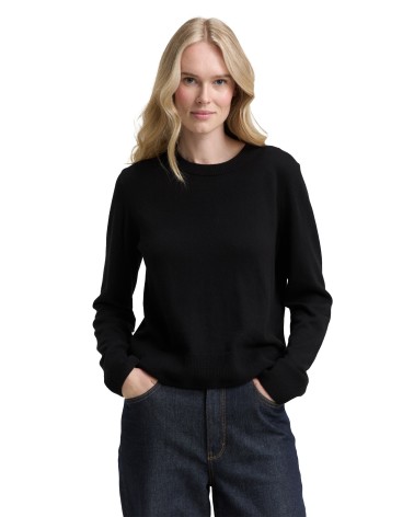 JERSEY DE ALGODÓN Y CASHMERE TOM TAILOR