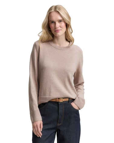 JERSEY DE ALGODÓN Y CASHMERE TOM TAILOR