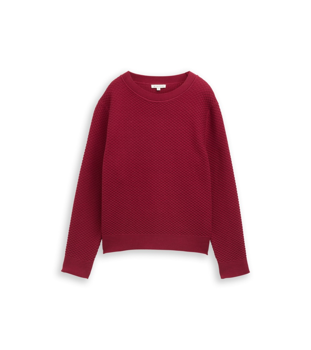 JERSEY DE PUNTO TEXTURIZADO TOM TAILOR JERSEY DE PUNTO TEXTURIZADO TOM TAILOR