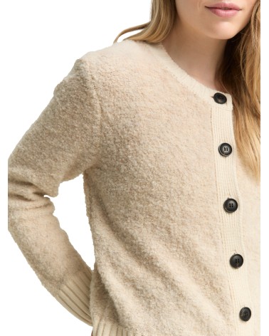 CHAQUETA CÁRDIGAN EN BOUCLÉ TOM TAILOR