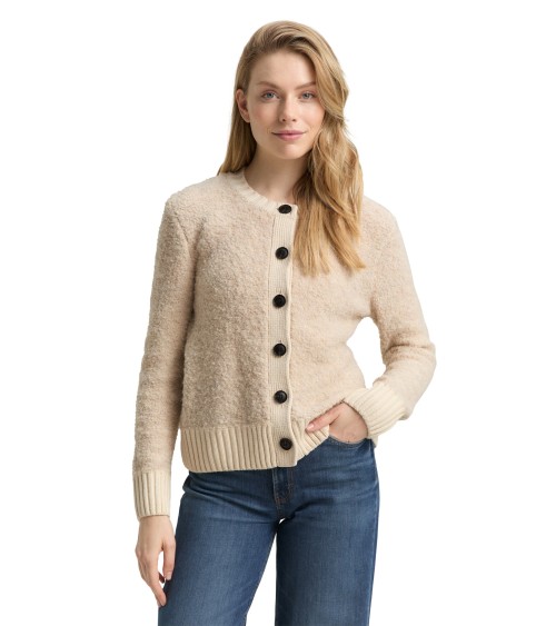 CHAQUETA CÁRDIGAN EN BOUCLÉ TOM TAILOR