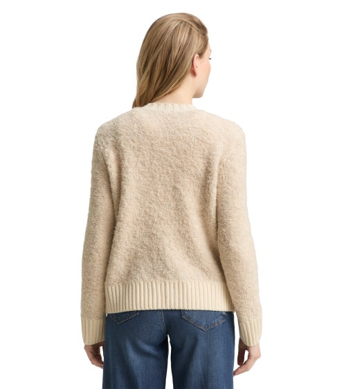 CHAQUETA CÁRDIGAN EN BOUCLÉ TOM TAILOR CHAQUETA CÁRDIGAN EN BOUCLÉ TOM TAILOR