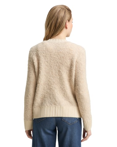 CHAQUETA CÁRDIGAN EN BOUCLÉ TOM TAILOR