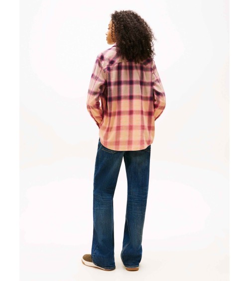 SOBRECAMISA DE CUADROS EN DEGRADADO TOMMY JEANS