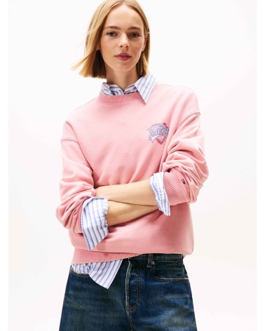 SUDADERA OVERSIZE LOGO CORAZÓN TOMMY JEANS