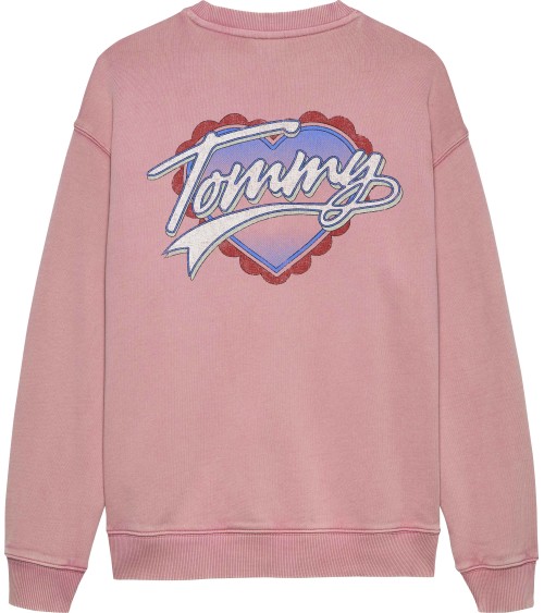 SUDADERA OVERSIZE LOGO CORAZÓN TOMMY JEANS