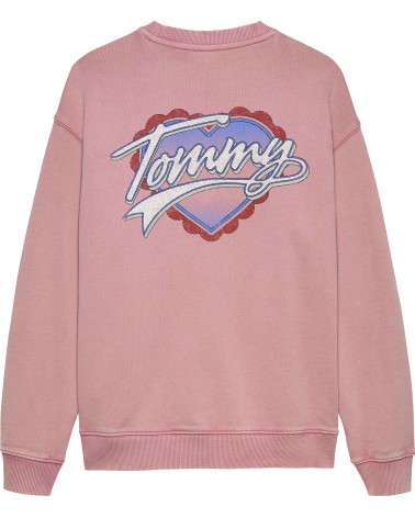 SUDADERA OVERSIZE LOGO CORAZÓN TOMMY JEANS