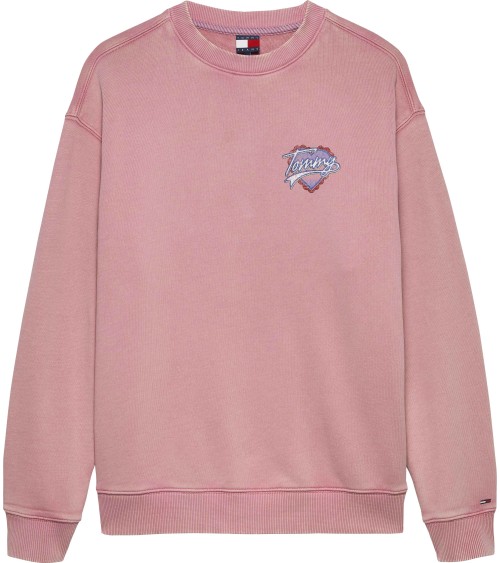 SUDADERA OVERSIZE LOGO CORAZÓN TOMMY JEANS