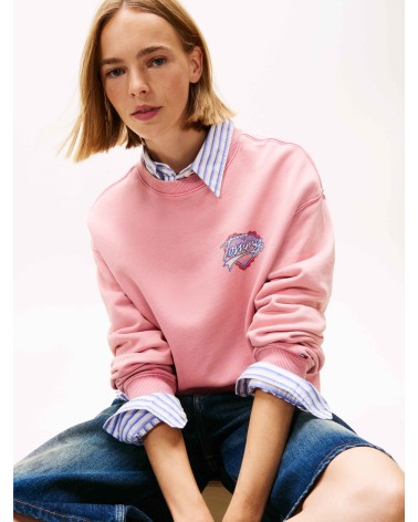 SUDADERA OVERSIZE LOGO CORAZÓN TOMMY JEANS