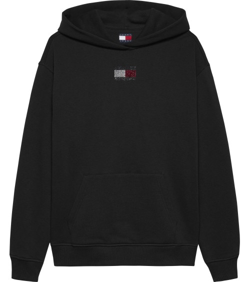 SUDADERA HODDIE LOGO STRASS TOMMY JEANS