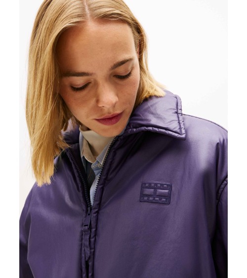 CAZADORA BOMBER ENCERADA Y ACOLCHADA TOMMY JEANS