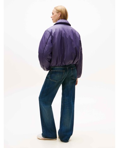 CAZADORA BOMBER ENCERADA Y ACOLCHADA TOMMY JEANS