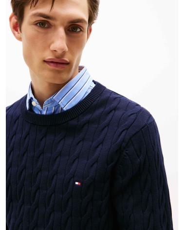 JERSEY DE PUNTO TRENZADO TOMMY HILFIGER