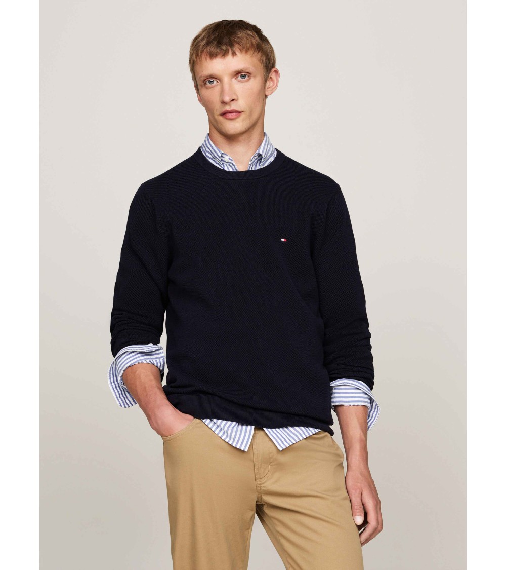 JERSEY DE PUNTO TEXTURIZADO TOMMY HILFIGER