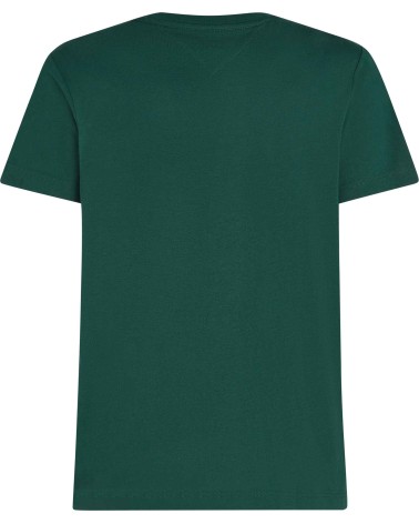 CAMISETA CON LOGO DE  PUNTO ELÁSTICO TOMMY HILFIGER